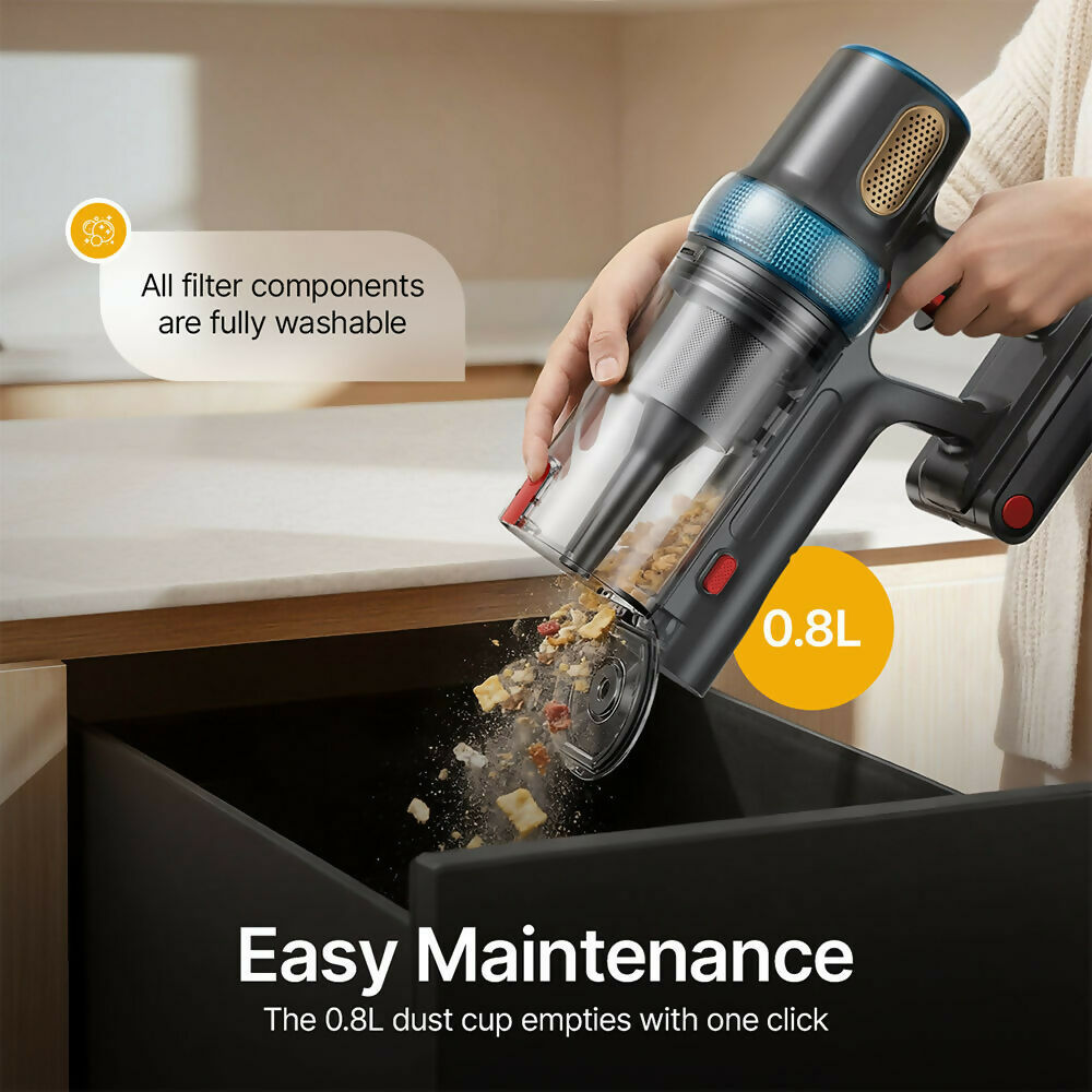 Cordless Vacuum P20 – Ultra-powerful 120,000 RPM motor for exceptional performance